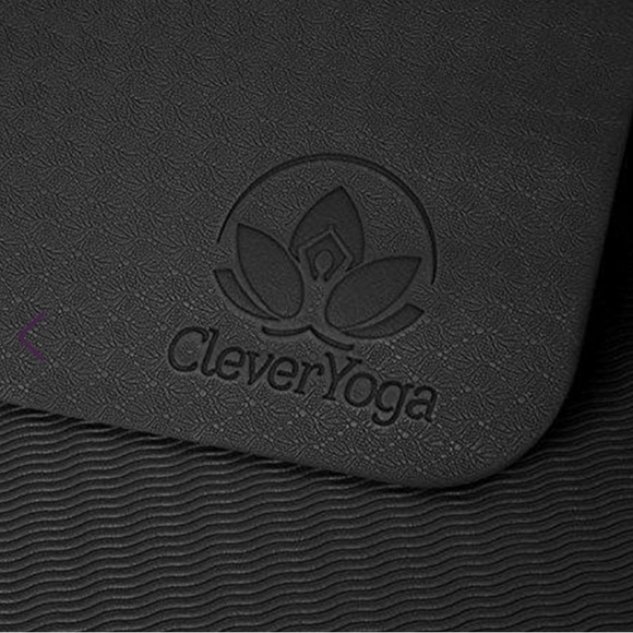 Clever Yoga 🧘 Mat. Black. Sealed never opened - Picture 4 of 16